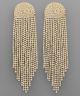 GS CRYSTAL TASSEL EARRING