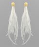 GS FEATHER EARRING
