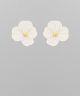 GS BRASS COLOR FLOWER EARRINGS