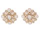 GS JEWELED SQUARE EARRING