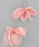 GS PETAL & BRASS BAR DROP EARRING