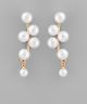 GS PEARL DROP EARRING