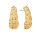 GS WOVEN LARGE TEARDROP EARRING