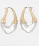 GS METAL & ACRYLIC EARRING