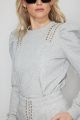GENERATION LOVE ZOEY LACE UP SWEATSHIRT
