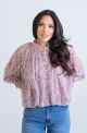 KARLIE FLORAL BUTTON TOP