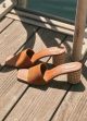 KAANAS AMBER SLIP ON HEEL