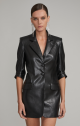 GENERATION LOVE TRINA LEATHER BLAZER DRESS