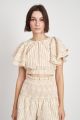 EN SAISON HONORE CROP TOP