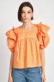EN SAISON NESSA PLEATED TOP