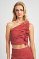 EN SAISON DEROZAN FRILLED TOP