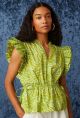 MARIE OLIVER OLIVE TOP
