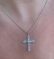 JOY DRAVECKY QUEEN'S CROSS NECKLACE