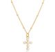 JOY DRAVECKY BABY VIVI PEARL CHARM NECKLACE