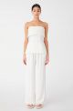 MISHA AMAR STRAPLESS TOP