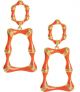 LISI LERCH JORDAN BAMBOO ENAMEL EARRING
