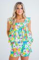 KARLIE TANK W/RUFFLES