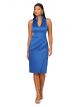 AIDAN MATTOX COLLARD DRESS