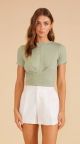 MINKPINK ZETA CROP TEE