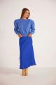 MINKPINK OLIVIA BIAS SKIRT