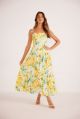 MINK PINK SOLSTICE TIRED MIDI DRESS