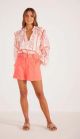 MINK PINK LILA LINEN SHORTS