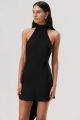MISHA RUE HALTER MINI DRESS