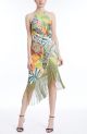 ONE 33 SOCIAL FRINGE HEM DRESS
