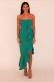 LIV FOSTER ASYMMETRICAL MIDI DRESS