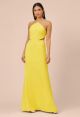 AIDAN MATTOX HALTER CUT OUT GOWN