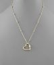GS HEART CARABINER NECKLACE