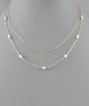 GS PEARL LAYERED NECKLACE