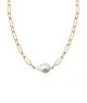 GS PEARL PENDANT NECKLACE