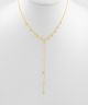 GS Y SHAPE METAL NECKLACE