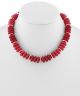 GS COLOR WIDE MARBLE BEAD NECKLACE