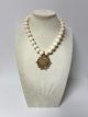 YOCHI TIGER EYE BEAD WITH COIN NECKLACE