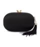 OLGA BERG JENNA FEATHER TASSEL