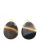 ACCESSORY JANE LARGE OVAL DROP EARRING