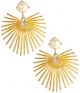 LISI LERCH PALMETTO EARRING