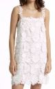 STELLAH SLEEVELESS APPLIQUE DRESS