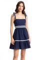 STELLAH RIC RAC TIE SHOULDER DRESS