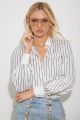 GENERATION LOVE LENNOX PINSTRIPE BLOUSE