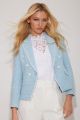 GENERATION LOVE GIA CONTRAST TWEED BLAZER