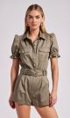 GENERATION LOVE NATALINA GABARDINE ROMPER