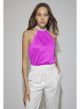GENERATION LOVE ELLIS SATIN HALTER TOP
