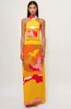 SWF HIGH NECK MAXI DRESS