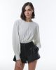 THEO IDALIA PLEATED BLOUSE