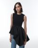 THEO APHRODITE PEPLUM TOP