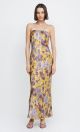 BEC & BRIDGE MOONDANCE STRAPLESS DRESS