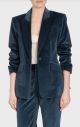 CINQ A SEPT CHENILLE VELVET CHEYENNE BLAZER